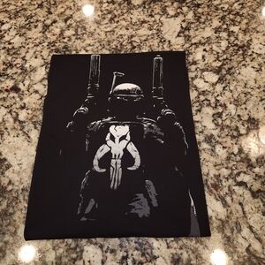 Star Wars Mandalorian Warrior Culture Gear Black Graphic Tee